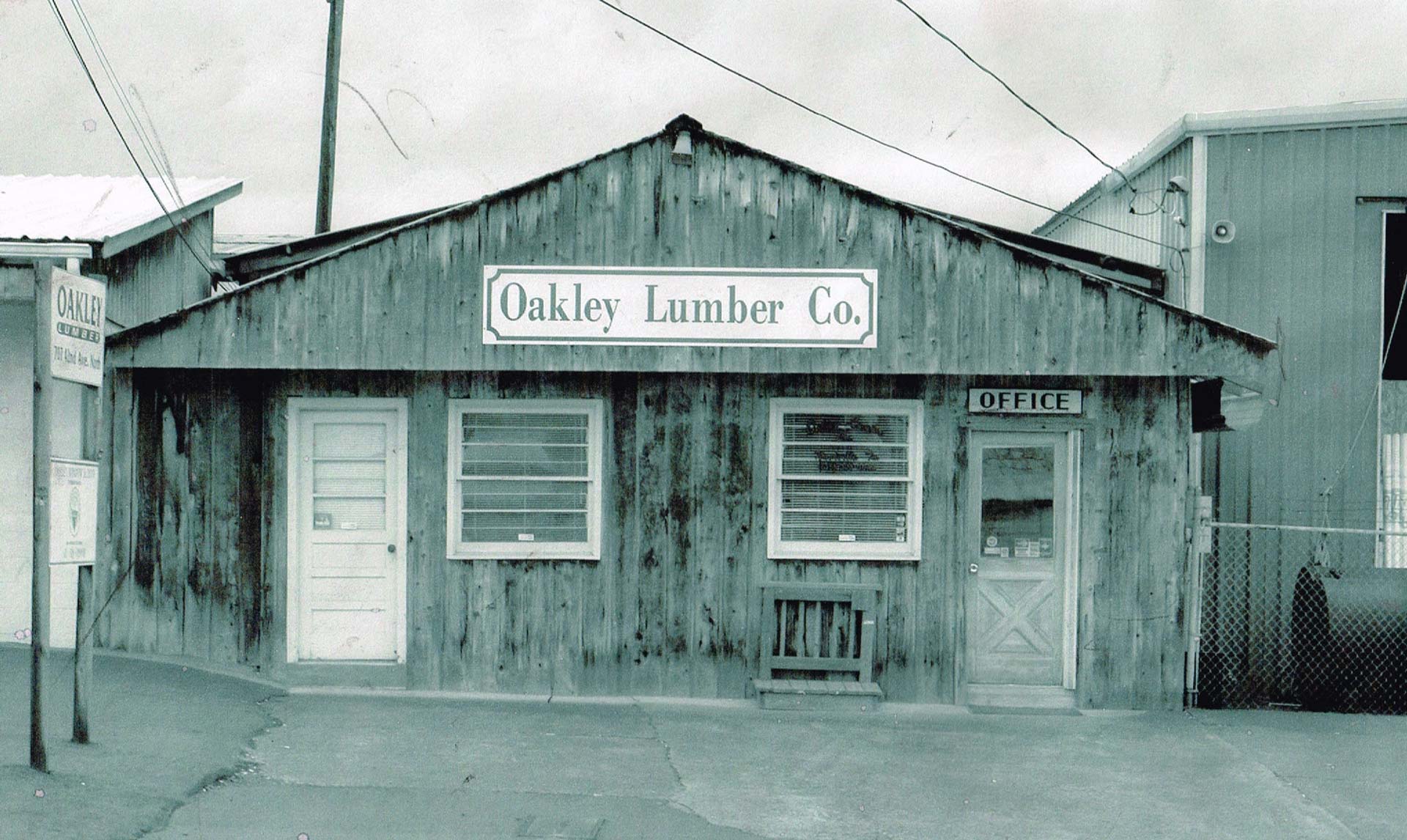 Nashville Lumber Yard & Lumber Company Oakley Lumber 1960 Oakley Lumber
